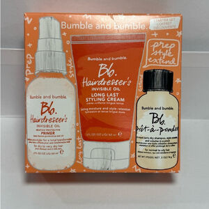 Bumble and bumble Hairdresser's Invisible Oil Starter Set Prep Style Extend NEW